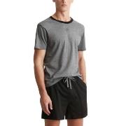 Marc O Polo Men Short Pyjama Set Svart/Grå bomull Large Herr