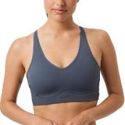 Björn Borg BH Mid V Support Sports Bra Marin Large Dam