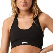 Björn Borg BH Studio Seamless Low Sports Bra Svart polyamid XS/S Dam
