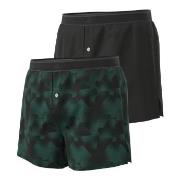 adidas Kalsonger 2P Active Woven Boxer Svart/Grön bomull X-Large Herr