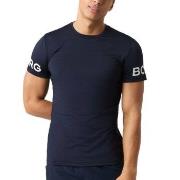 Björn Borg Performance Tee Mörkblå polyester XX-Large Herr