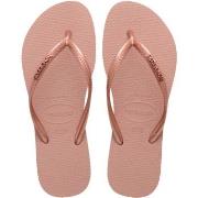 Havaianas Slim Logo Metallic Ljusrosa Strl 37/38 Dam