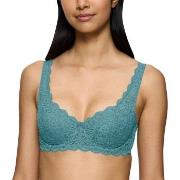 Triumph BH Amourette Wired Bra With Lace Turkos B 80 Dam