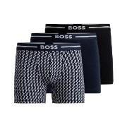 BOSS Kalsonger 6P Bold Design BoxerBr Svart/Blå bomull Medium Herr