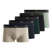 BOSS Kalsonger 10P Essential Trunk Svart m Beige bomull XX-Large Herr
