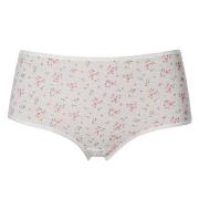 Trofe Cotton Midi Trosor Vit m Blommor bomull XX-Large Dam