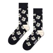Happy socks Strumpor Dog Sock Svart/Vit bomull Strl 41/46