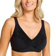 Damella BH Felice Soft Bra Svart bomull B 90 Dam