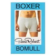 Pierre Robert Kalsonger For Men Cotton Boxer Grå ekologisk bomull Larg...