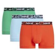 Nike Kalsonger 3P Everyday Essentials Cotton Stretch Trunk D1 Orange b...