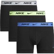 Nike Kalsonger 3P Everyday Essentials Cotton Stretch Trunk D1 Svart/Gr...