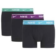 Nike Kalsonger 3P Everyday Essentials Cotton Stretch Trunk D1 Svart m ...