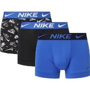 Nike Kalsonger 3P Everyday Essentials Micro Trunks D1 Blå Mönstrad pol...