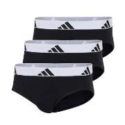 adidas Kalsonger 3P Active Flex Cotton Brief Vit/Svart bomull XX-Large...