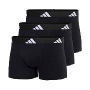adidas Kalsonger 3P Active Flex Cotton Trunk Svart bomull XX-Large Her...