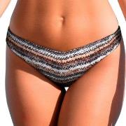 Wiki Puerto Rico Brazilian Bikini Brief Brun mönstrad X-Large Dam