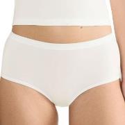 Sloggi Trosor 2P GO Sense High Waist Briefs Elfenben modal Small Dam