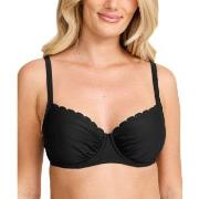 Damella Grace Wavy Bikini Bra Svart B/C 44 Dam