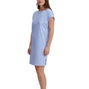 Calida Lovely Nights Short Sleeve Nightdress Ljusblå bomull Medium Dam