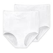 Schiesser Trosor 2P Essentials Cotton Maxi Embroidery Vit bomull Large...