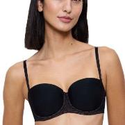 Triumph BH Signature Sheer Wired Balconette Bra Svart D 75 Dam