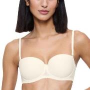 Triumph BH Signature Sheer Wired Balconette Bra Elfenben C 90 Dam