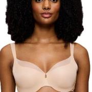 Triumph BH BMU Illusion Curve Minimizer Bra Beige C 95 Dam