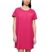 Triumph Nightdress Short Sleeve Mörkrosa bomull 36 Dam