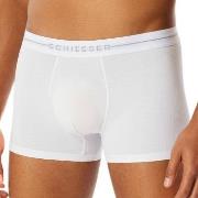 Schiesser Kalsonger 2P Cotton Flex Trunks Vit bomull XX-Large Herr