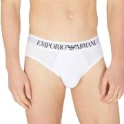 Armani Logo Brief Kalsonger Vit bomull Medium Herr