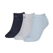 Calvin Klein Strumpor 3P Sneaker Socks For Women Grå/Blå Strl 35/38 Da...