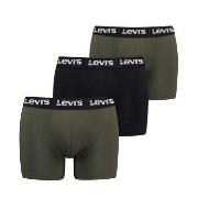 Levis Kalsonger 3P Repeat Logo Boxer Brief Multi Flerfärgad bomull Med...