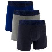 Under Armour 3P Perfect Cotton 6in Boxer Marin Small Herr