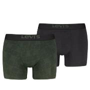 Levis Kalsonger 2P Denim Inspired Boxer Grön bomull Large Herr