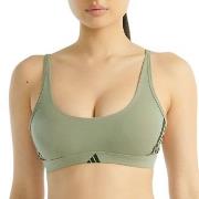 adidas BH Sport Active Essentials 3 Stripes Bralette Grön bomull X-Sma...