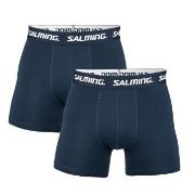 Salming Kalsonger 2P Cotton Boxer Marin bomull X-Large Herr