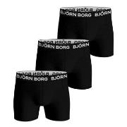 Björn Borg Kalsonger 3P Bamboo Cotton Blend Boxers Svart X-Large Herr