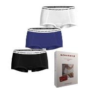 Björn Borg Trosor 3P Everyday Cotton Boxer Shorts Svart/Blå bomull Med...