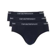 Armani Stretch Jersey Briefs Kalsonger 3P Marin bomull X-Large Herr