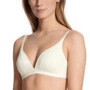 Calida BH Cate Triangle Soft-Bra Creme bomull B 85 Dam