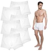 Bread and Boxers Boxer Briefs Kalsonger 6P Vit ekologisk bomull X-Smal...