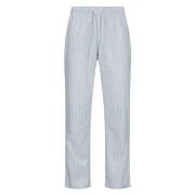 Resteröds Sandman Pyjama Pants Ljusblå Randig bomull Medium Herr