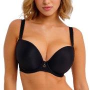 Freya BH Fascinate UW Moulded Plunge T-Shirt Bra Svart G 75 Dam