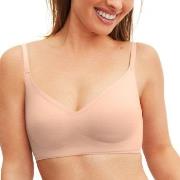 Calida BH Natural Skin Seamless Soft Bra Beige X-Small Dam