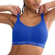 Triumph Triaction Energy Lite Padded Sports Bra EX BH Kornblå C 75 Dam