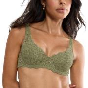 Triumph BH Amourette Wired Bra With Lace Oliv B 90 Dam