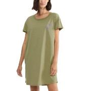 Triumph Nightdress Short Sleeve Oliv bomull 44 Dam
