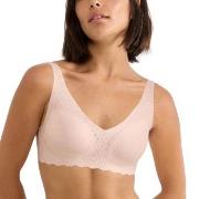 Sloggi BH ZERO Feel Bliss Soft Bra Ljusrosa X-Large Dam