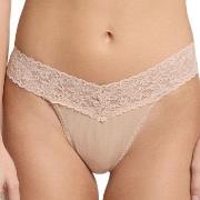 Hanky Panky Trosor 3P Supima Cotton Original Rise Thong Beige One Size...