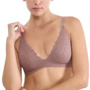 Sloggi BH ZERO Feel Bliss Push-Up Bra Brun M+ Dam